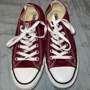 Maroon women’s Converse!